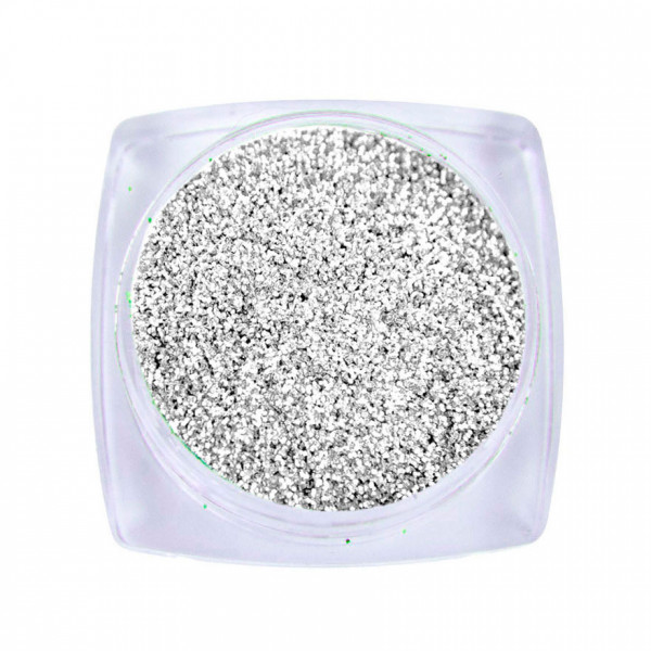 Spangles №102D Silver (0.15 mm, 2.5 g) Komilfo