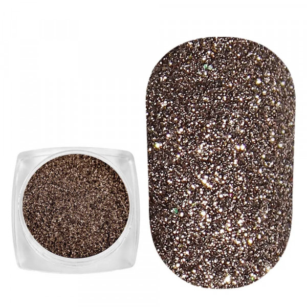 Spangles №113 Dark Gold (0.08 mm, 2.5 g) Komilfo