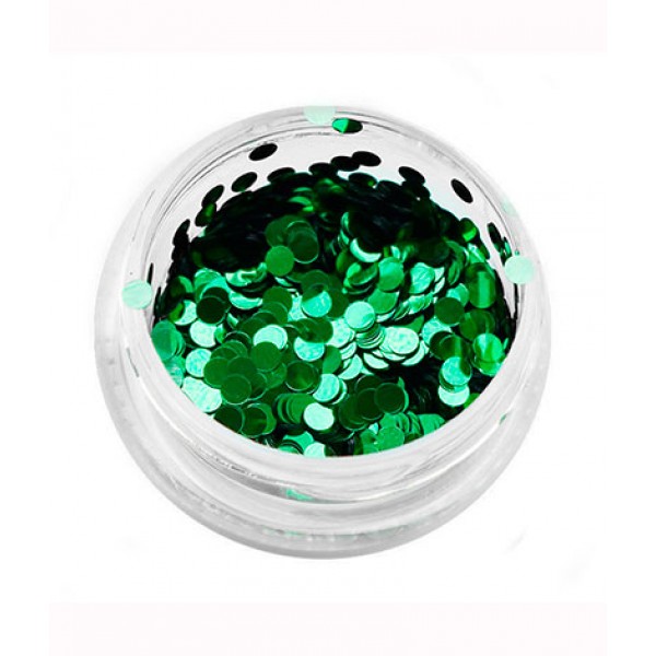 Disco Design №011 Green (2 mm, 1 g) Komilfo