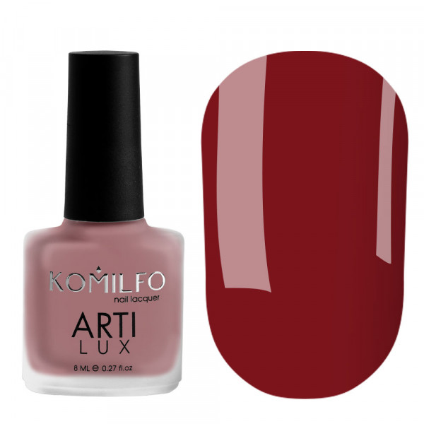 Artilux nail polish Lady in Red №004 8 ml. Komilfo