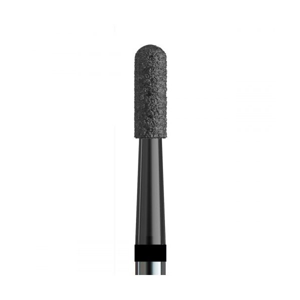 Buffing head, black, cylinder 2.3 mm, carbon spraying (№74 V104.141.544.023_D) Kodi Professional