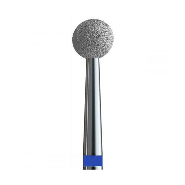 Buffing head, blue, ball 3.5 mm (№37 V104.001.524.035) Kodi Professional