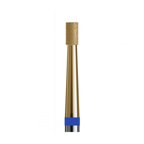 Buffing head, blue, cylinder 1.8 mm, zirconium spraying (№60 V104.108.524.018_Z) Kodi Professional