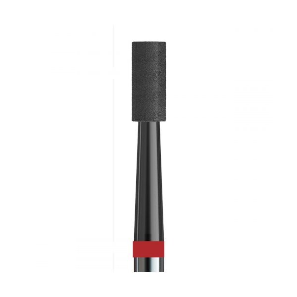 Buffing head, red, cylinder 2.5 mm, carbon spraying (№62 V104.110.514.025_D) Kodi Professional