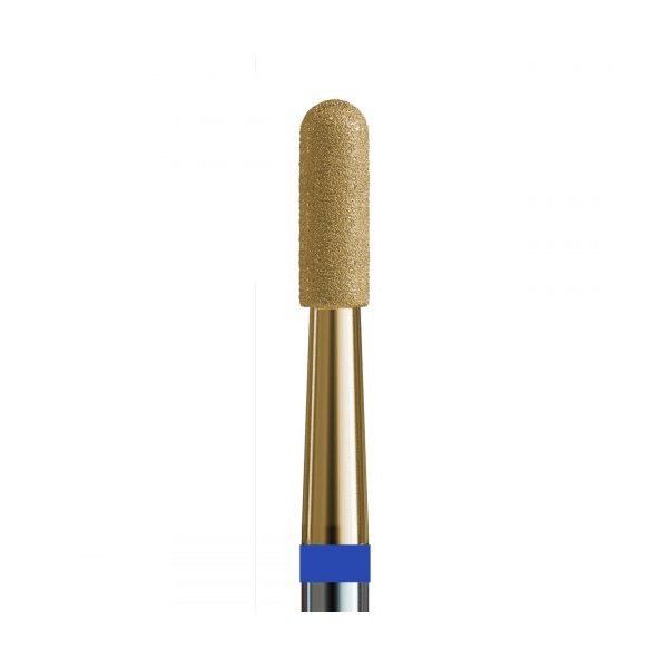 Buffing head, blue, cylinder 2.3 mm, zirconium spraying (№72 V104.141.524.023_Z) Kodi Professional