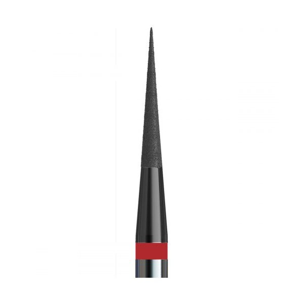 Buffing head, red, cone 1.4 mm, carbon spraying (№78 V104.165.514.014_D) Kodi Professional