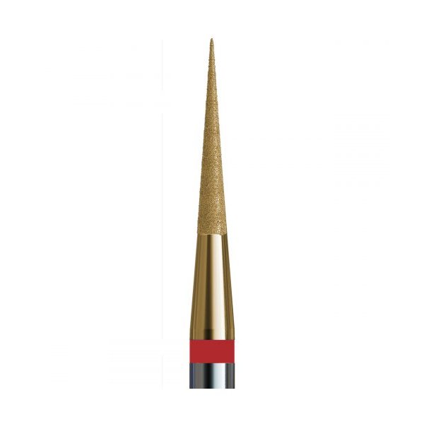 Buffing head, red, cone 1.4 mm, zirconium spraying (№80 V104.165.514.014_Z) Kodi Professional