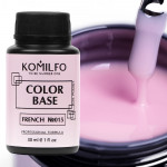 Color Base French №015 30 ml. (without brush,bottle) Komilfo