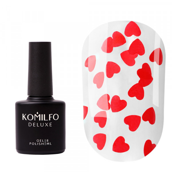 Komilfo No Wipe Lamour Red Top, 8 ml