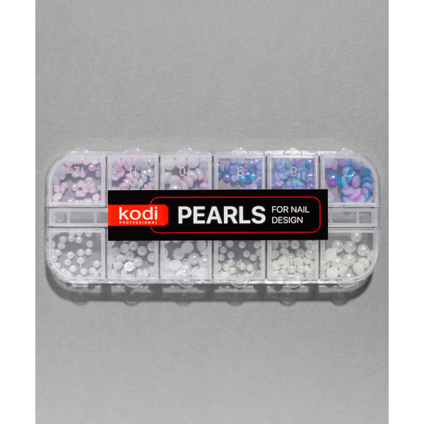 Pearls for Nail Design, Mix №1 Kodi Professional