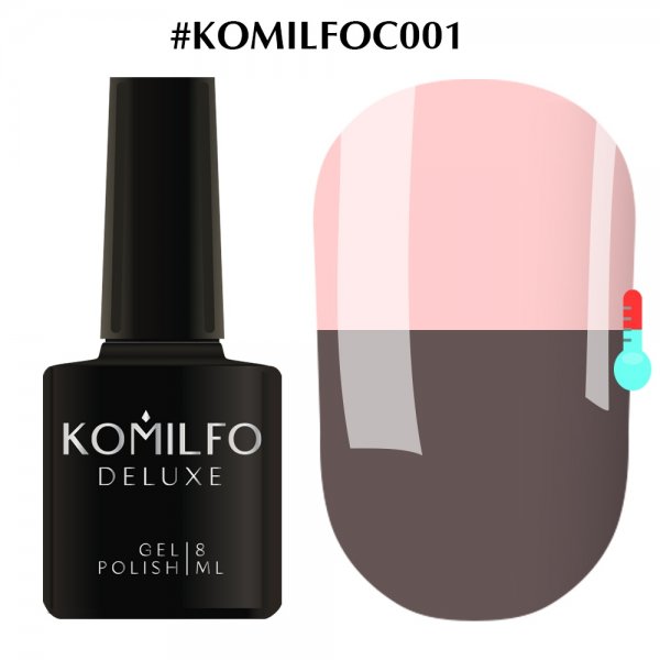 Gel Polish Komilfo DeLuxe Termo №С001, 8 ml.