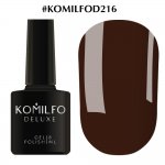 Gel Polish Komilfo Deluxe Series №D216, 8 ml.