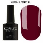 Гель-лак Komilfo Deluxe Series №D231, 8 мл