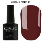 Гель-лак Komilfo Deluxe Series №D232, 8 мл