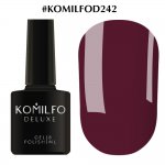 Гель-лак Komilfo Deluxe Series №D242, 8 мл