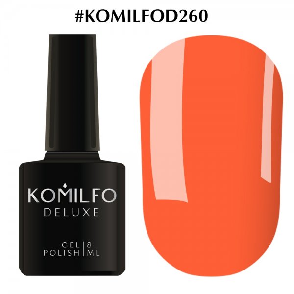 Gel Polish Komilfo Deluxe Series №D260, 8 ml.