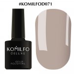 Гель-лак Komilfo Deluxe Series №D071, 8 мл
