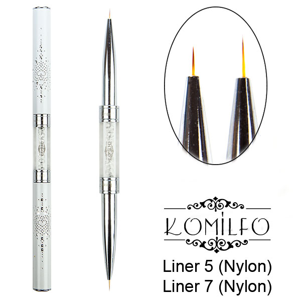 Кисть Komilfo Double Liner 5 (Nylon) / Liner 7 (Nylon)