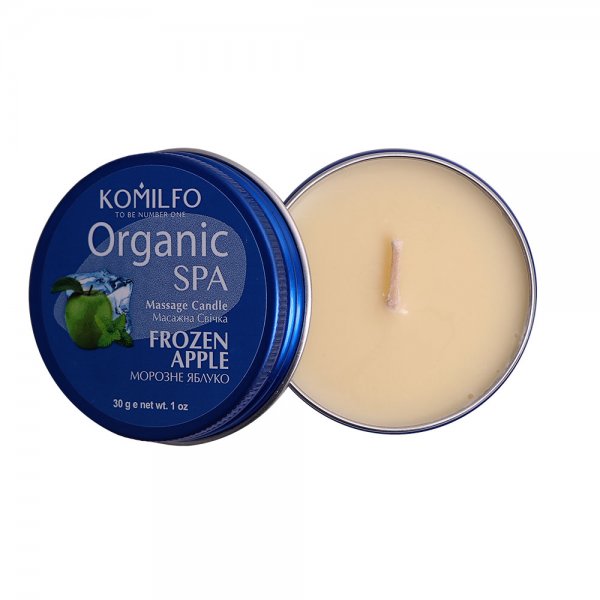 Massage Candle Frozen Apple 30 g. Komilfo