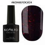 Гель-лак Komilfo DeLuxe Series №G024, 8 мл