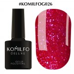 Gel Polish Komilfo DeLuxe Series №G026, 8 ml.