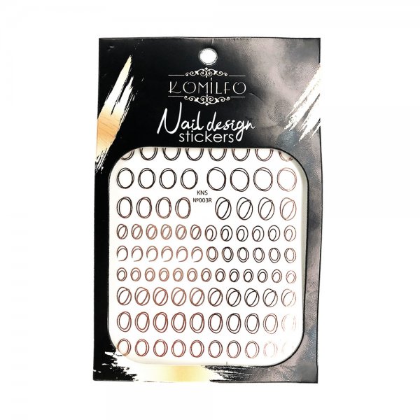 Komilfo Nail Design Sticker №003R
