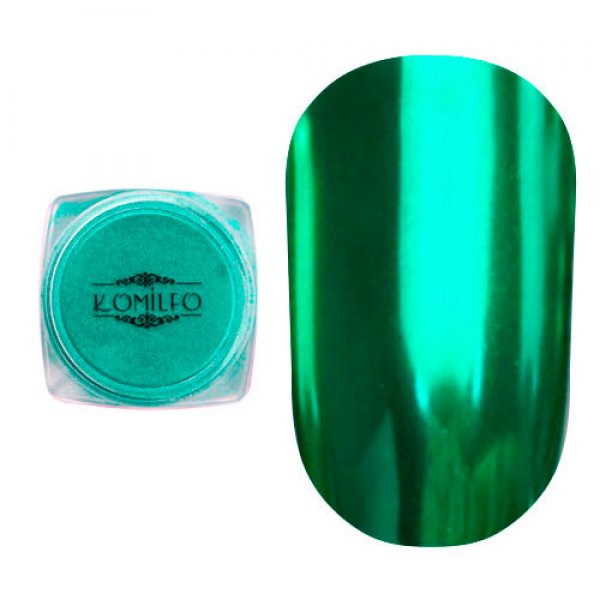 Komilfo Mirror Powder №011 (зеленый) 0,5 г