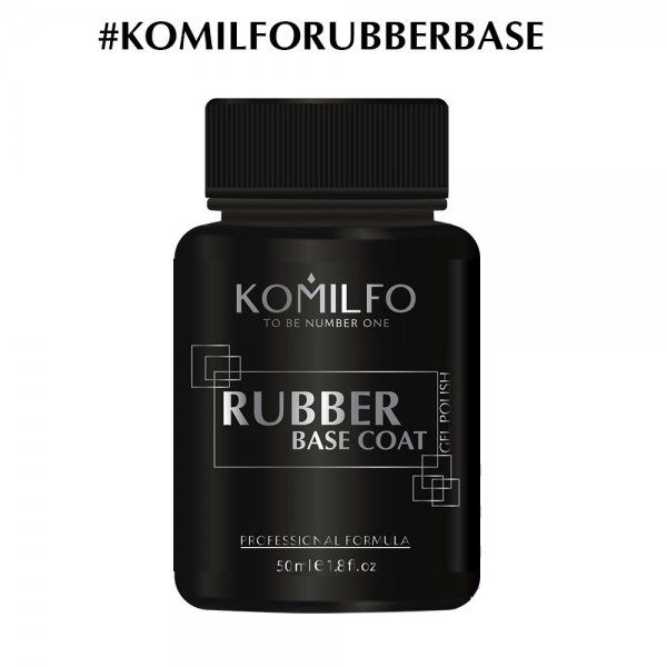 Rubber Base Coat (without brush) 50 ml. x 10 ( 10 штук ) Komilfo