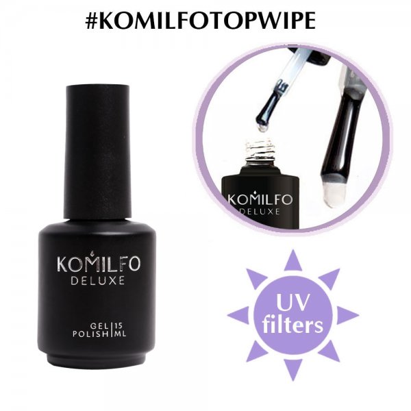 Wipe Top With UV 15 ml. Komilfo