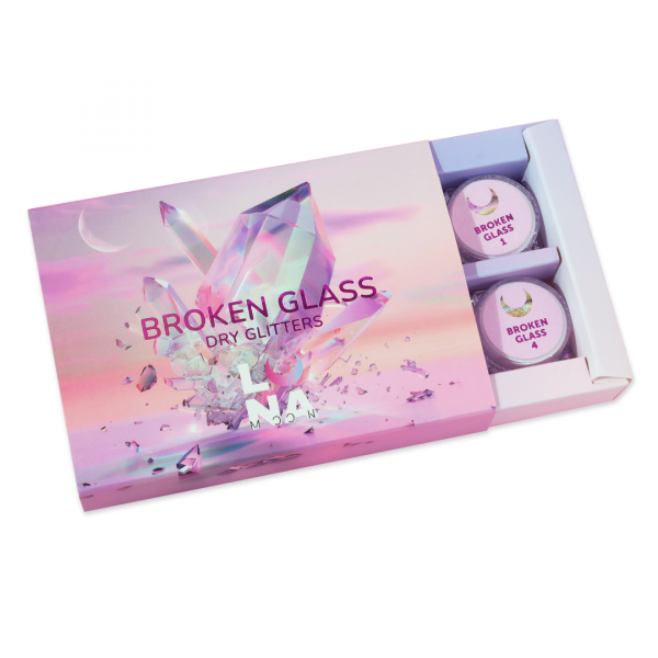 Broken Glass Dry Glitters Set (6 pcs.) LUNAmoon