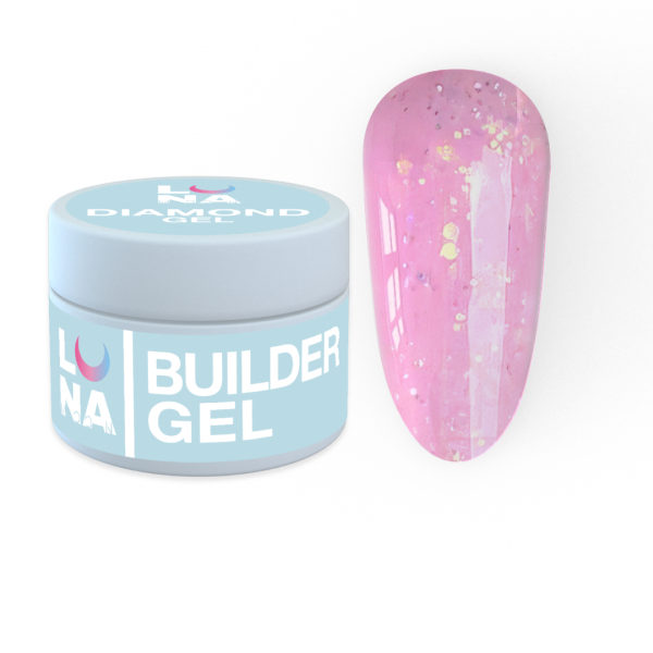 Гель для наращивания Diamond Gel №4 15 мл LUNAmoon