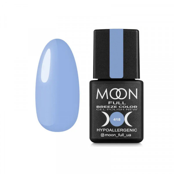 MOON FULL Brezze Gel Polish new, 8 мл № 418