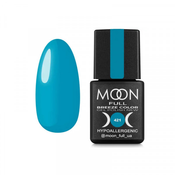 MOON FULL Brezze Gel Polish new, 8 ml № 421