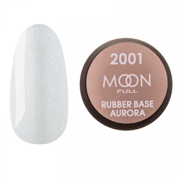 MOON FULL Rubber Base Aurora 15 мл №2001