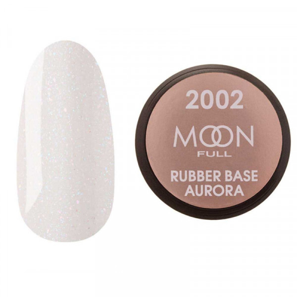 MOON FULL Rubber Base Aurora 15 мл №2002