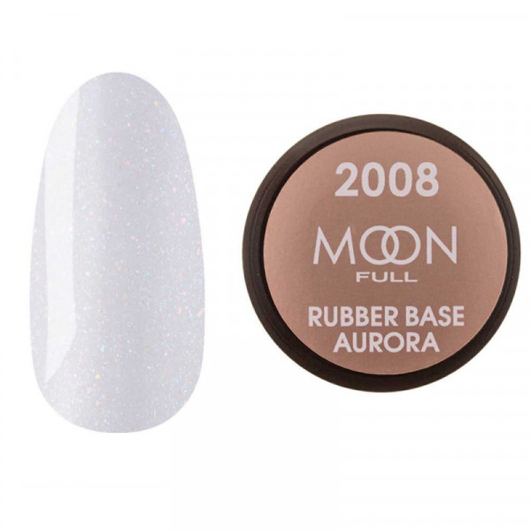 MOON FULL Rubber Base Aurora 15 ml №2008