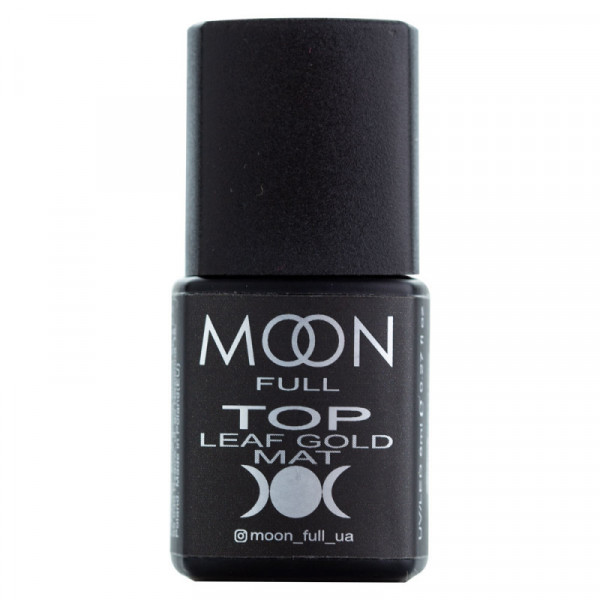 MOON FULL Top Leaf gold matte 8 ml (no wipe)