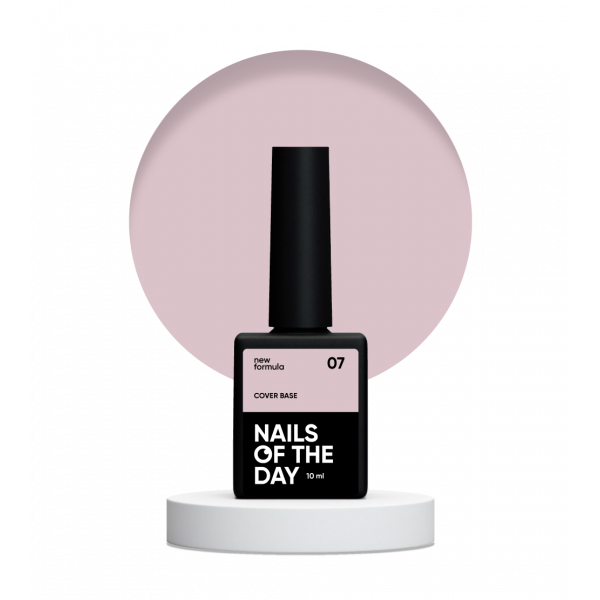 NAILS OF THE DAY Cover base 07, 10 ml NEW FORMULA