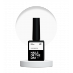 NAILS OF THE DAY Cover base milk 01, 10 мл NEW FORMULA