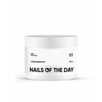 NAILS OF THE DAY Cover base milk 01, 30 ml NEW FORMULA