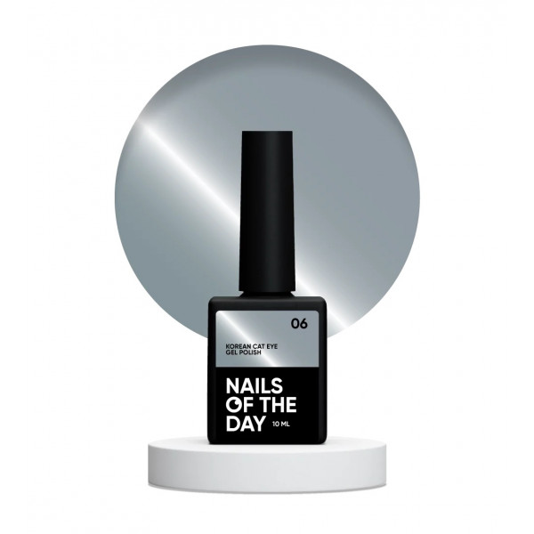 Korean cat eye Gel Polish No. 6, 10 ml NAILS OF THE DAY