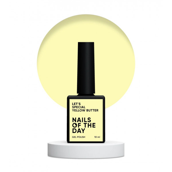 Lets special Yellow Butter, 10 ml NAILS OF THE DAY