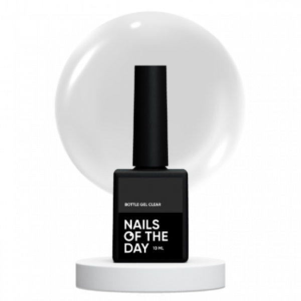 NAILSOFTHEDAY Bottle gel clear, 10 мг