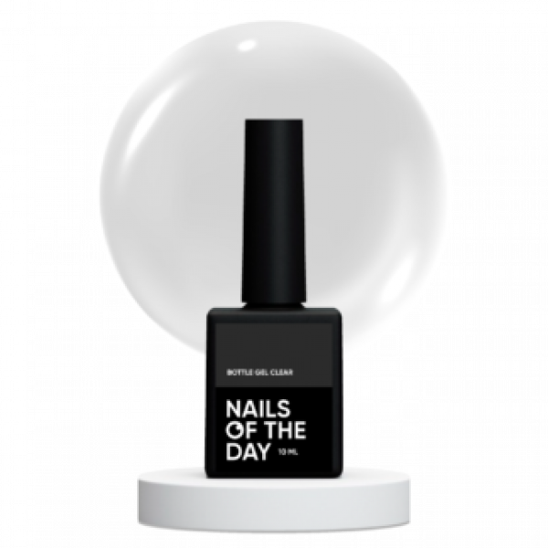 NAILSOFTHEDAY Bottle gel clear, 10 мг