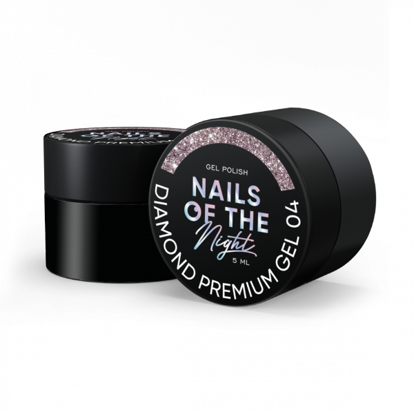 NAILS OF THE NIGHT Diamond Premium gel 04, 5 ml