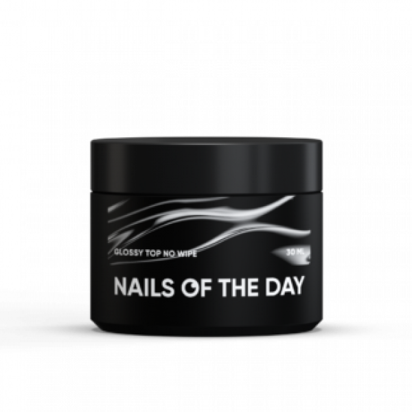 NAILS OF THE DAY Glossy top no wipe, 30 ml