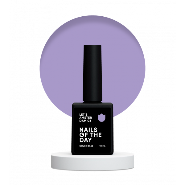 NAILS OF THE DAY Cover Base Lets Amsterdam 03, 10 ml