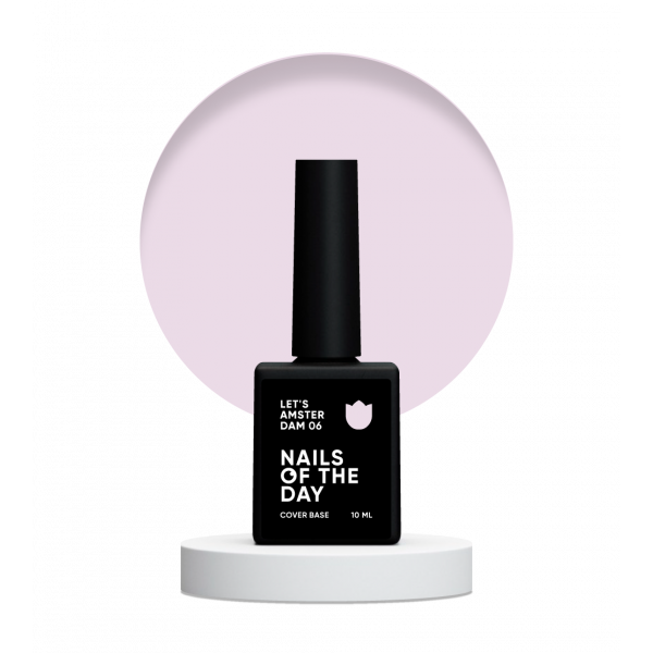 NAILS OF THE DAY Cover Base Lets Amsterdam 06, 10 ml