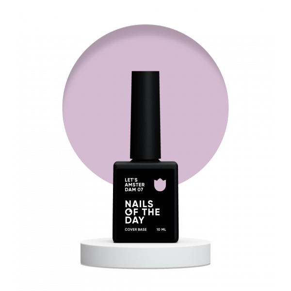 NAILS OF THE DAY Cover Base Lets Amsterdam 07, 10 ml