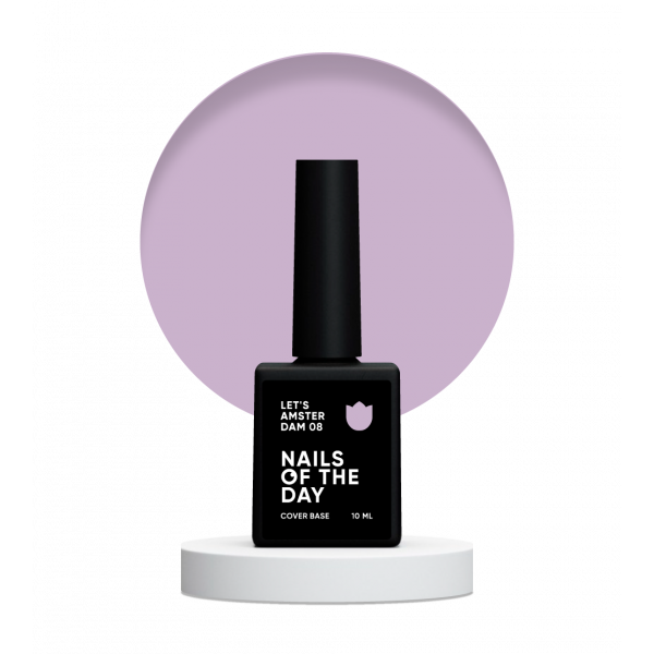 NAILS OF THE DAY Cover Base Lets Amsterdam 08, 10 ml